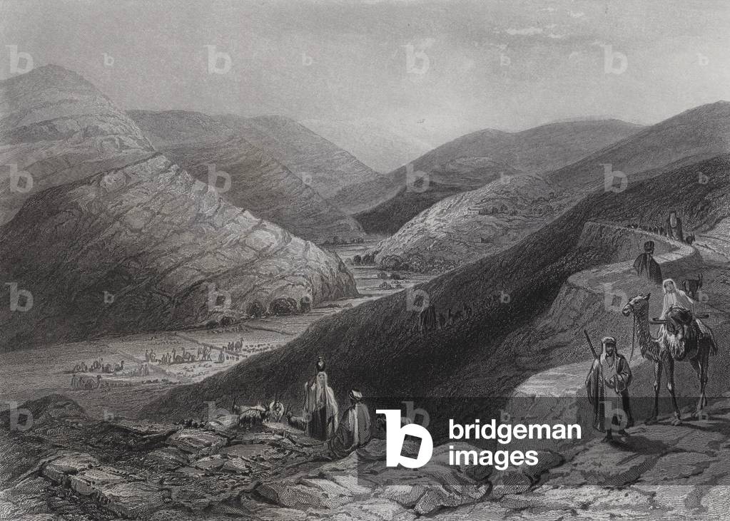 Etham, near Bethlehem (engraving)