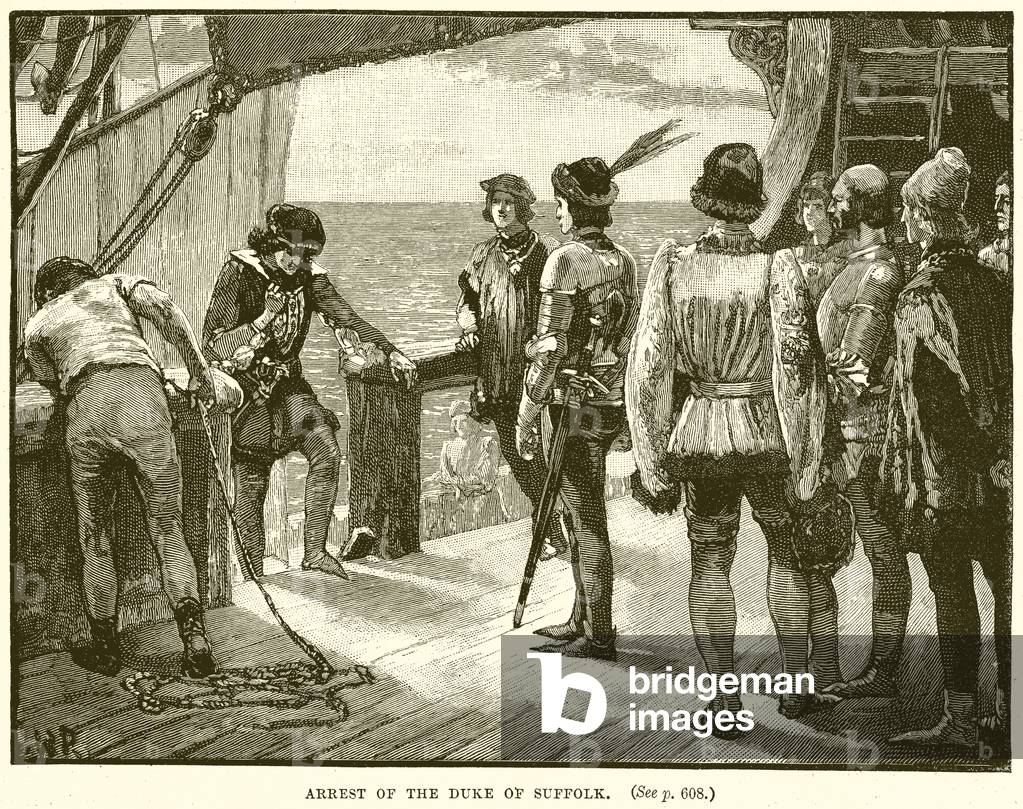 Arrest of the Duke of Suffolk (engraving)