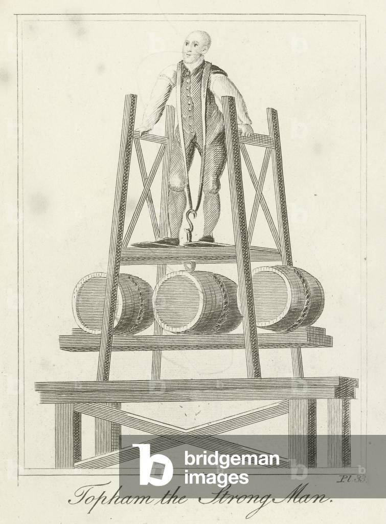 Topham the Strong Man (engraving)
