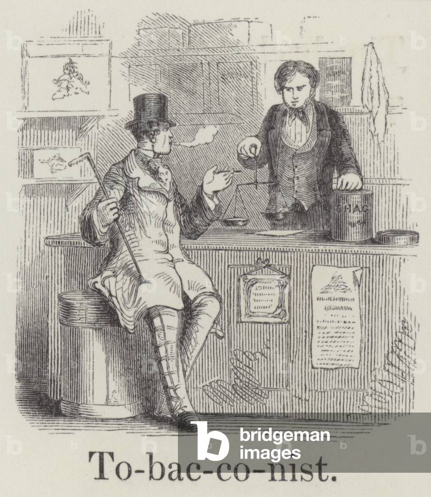 Tobacconist (engraving)