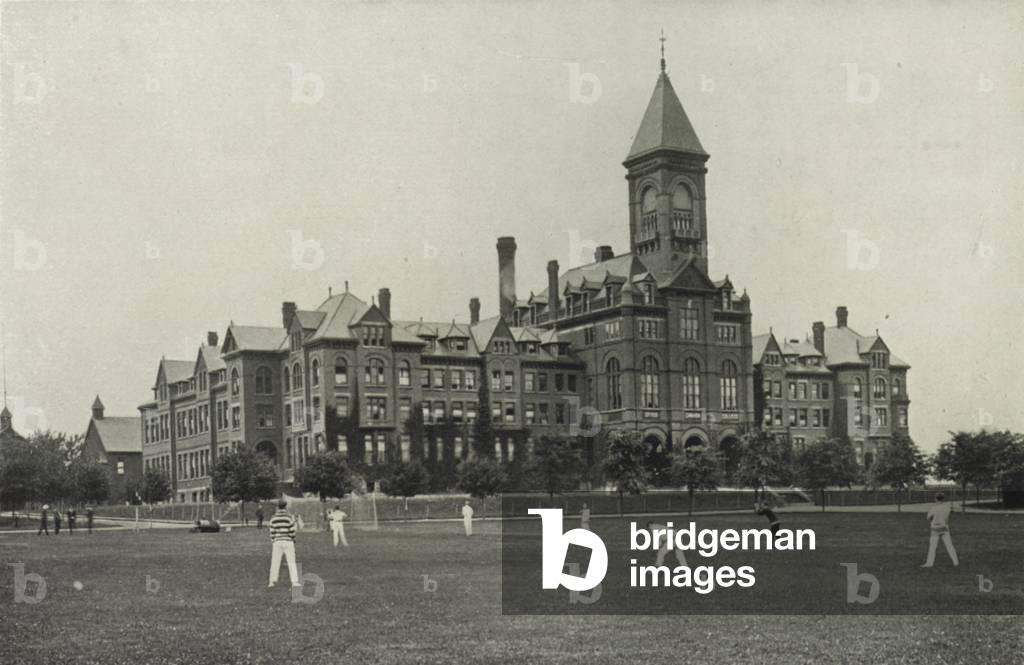 Toronto: Upper Canada College, Deer Park (b/w photo)