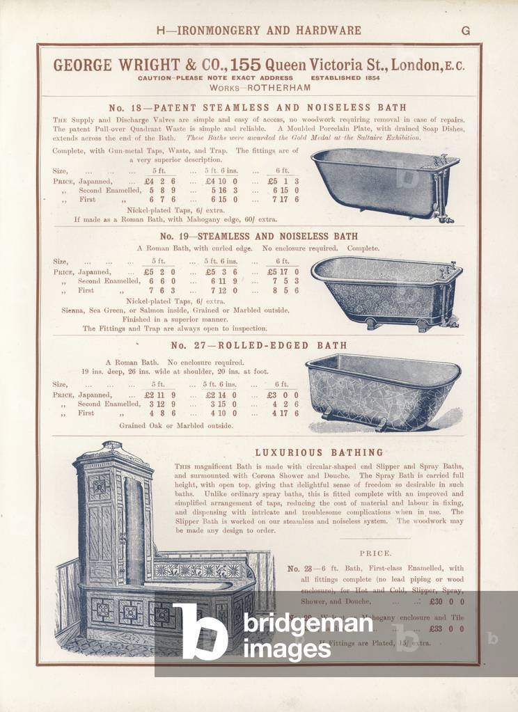 Page from The Architect's, Surveyor's and Engineer's Compendium 1892 (engraving)