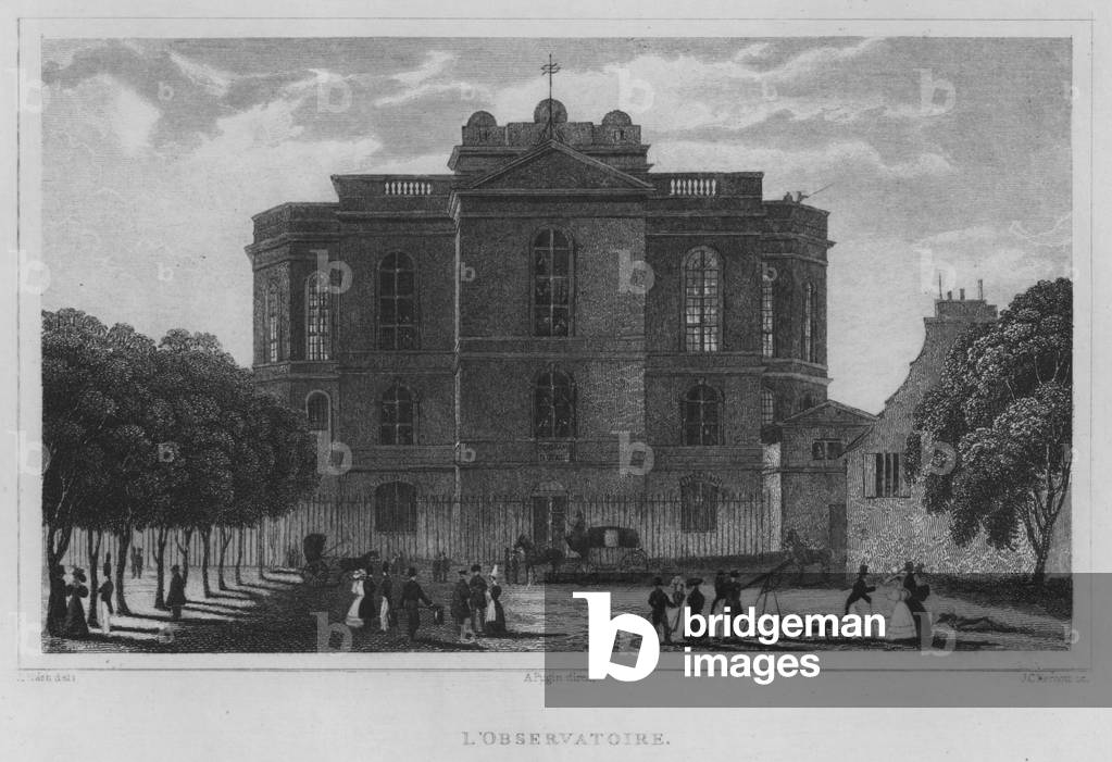 Paris, L'Observatoire (engraving)