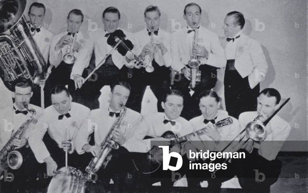 Guy Lombardo and his Royal Canadians (b/w photo)
