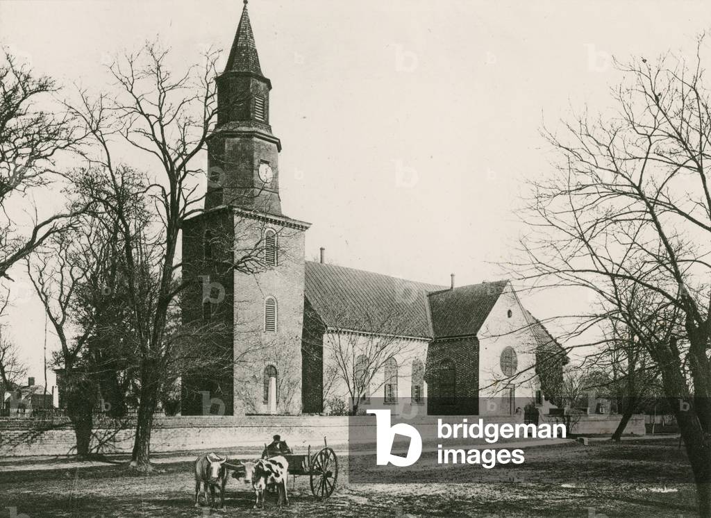 Bruton Parish Church (photogravure)