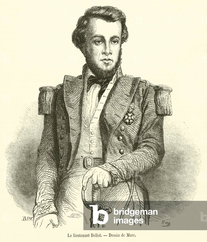 Le lieutenant Bellot (engraving)