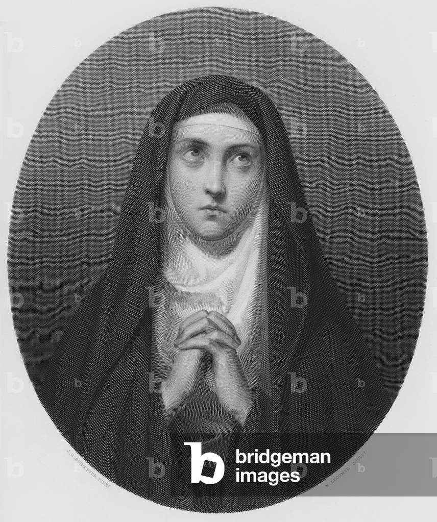 The Nun, from the picture in the Royal Collection (engraving)