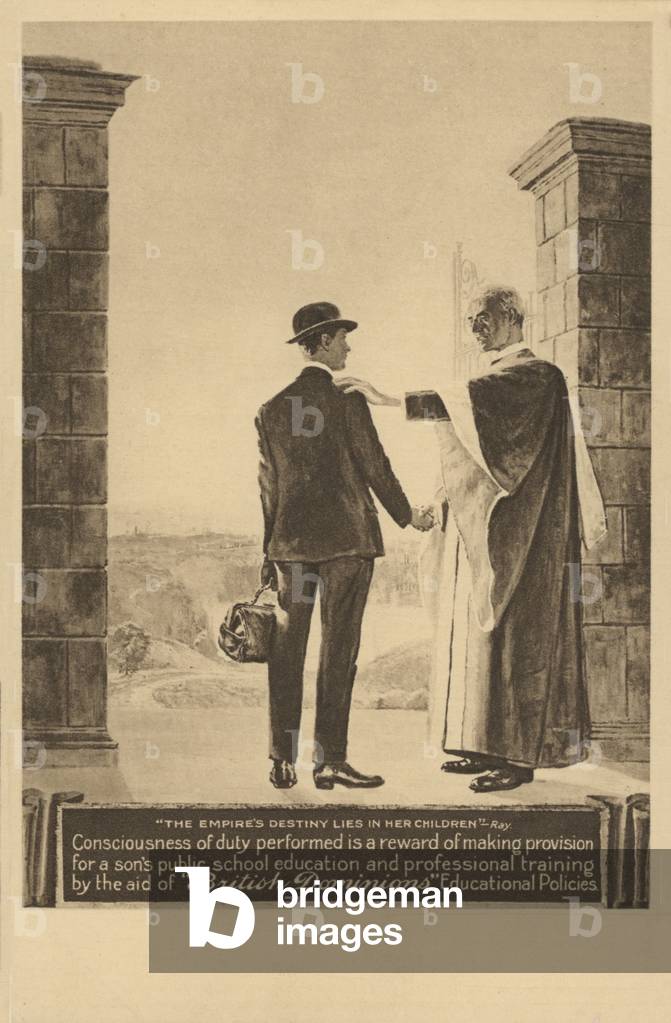 The Empire's destiny lies in her children (litho)