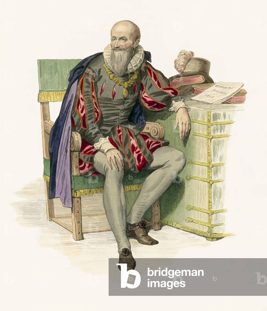 Sully (coloured engraving)