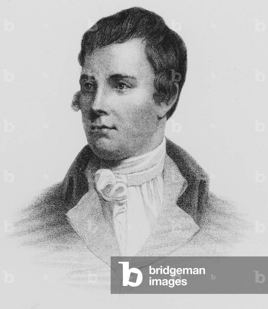 Portrait of Robert Burns (engraving)