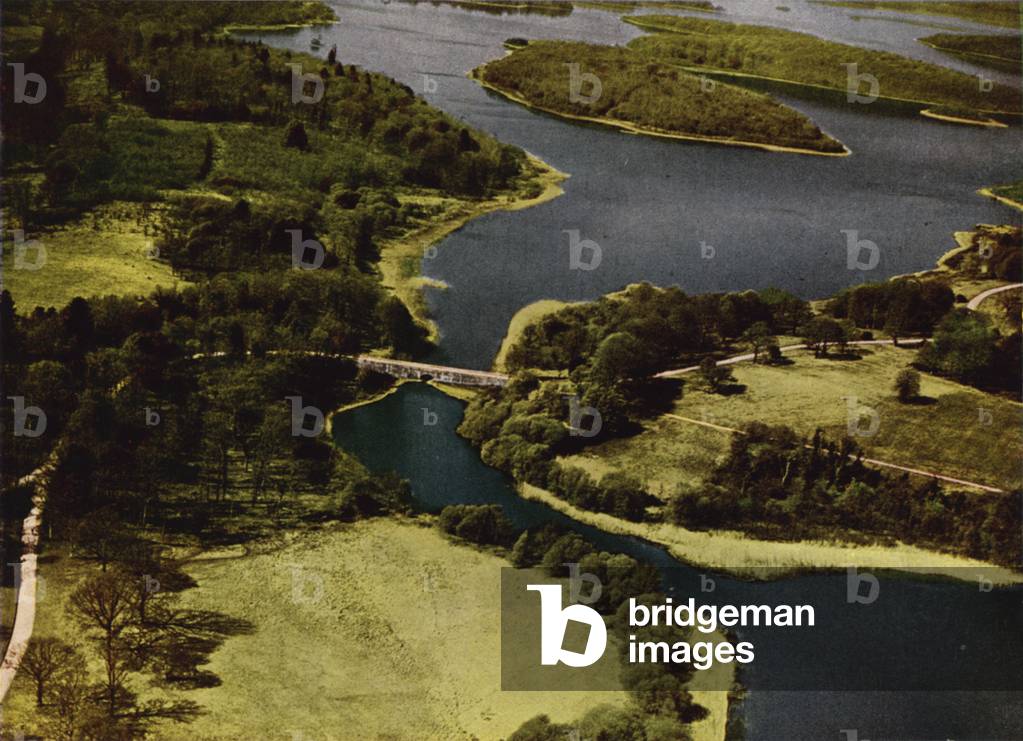 Lower Lough Erne, County Fermanagh (colour photo)