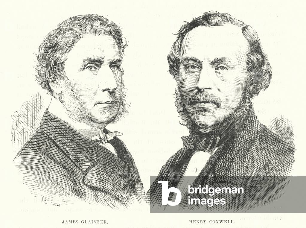 James Glaisher, Henry Coxwell (engraving)