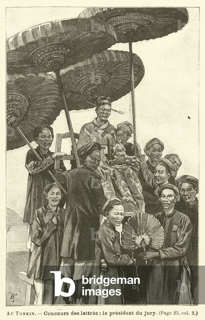 Au Tonkin (engraving)