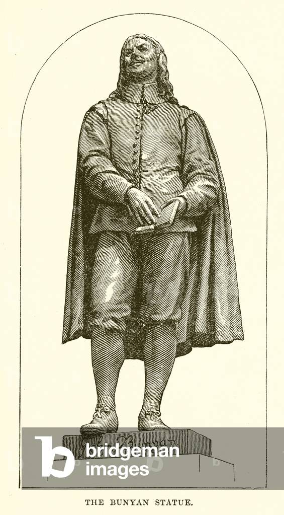 The Bunyan Statue (engraving)