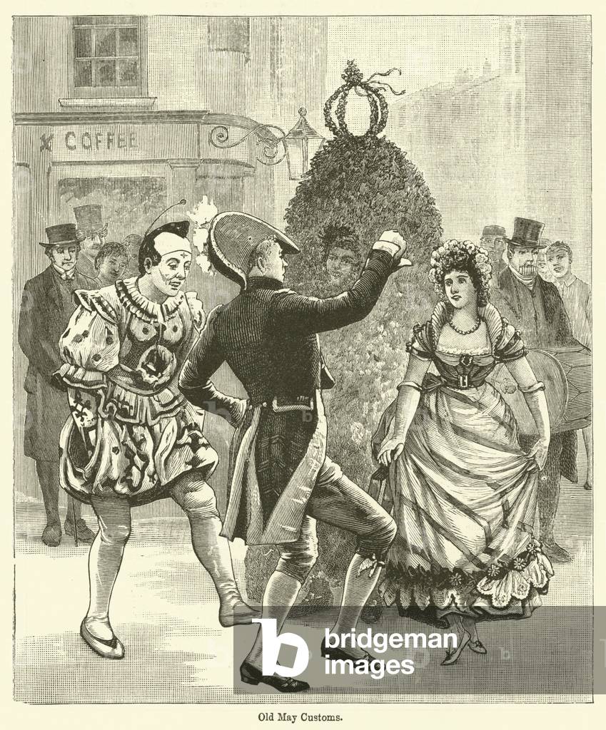 Old May Customs (engraving)
