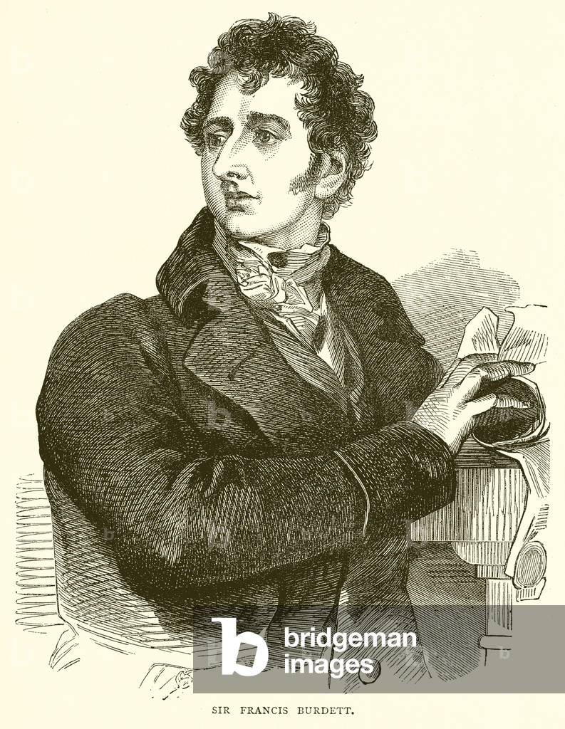 Sir Francis Burdett (engraving)