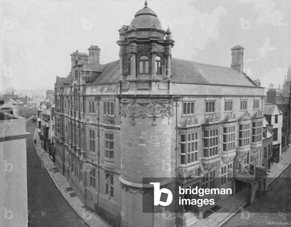 Indian Institute (b/w photo)