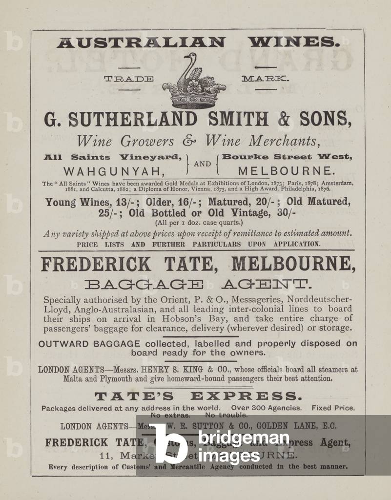 Advertisement (litho)