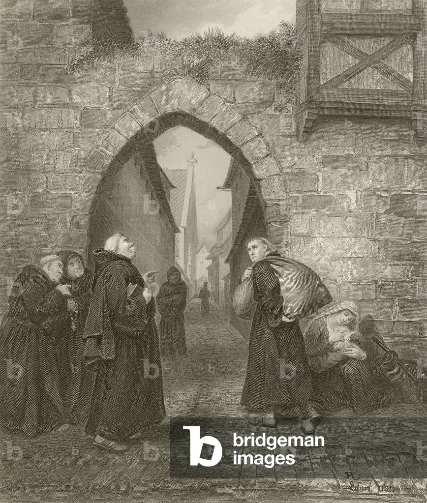 Martin Luther's Humiliation (engraving)