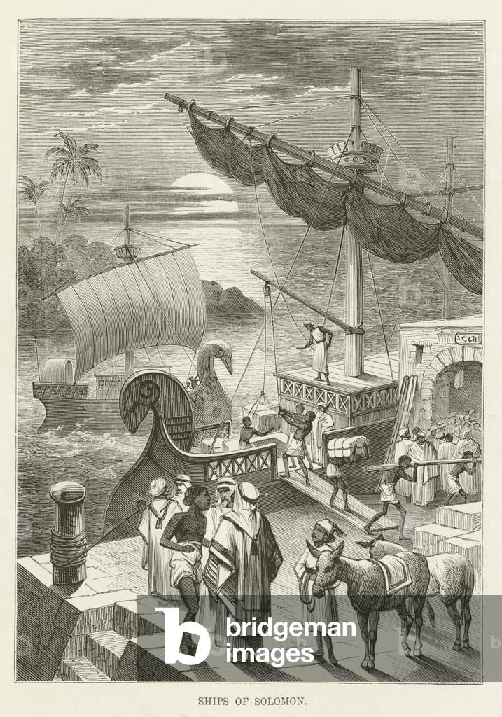 Ships of Solomon (engraving)