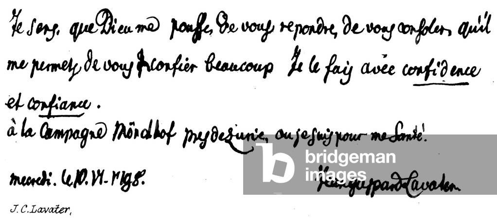 J C Lavater (engraving)