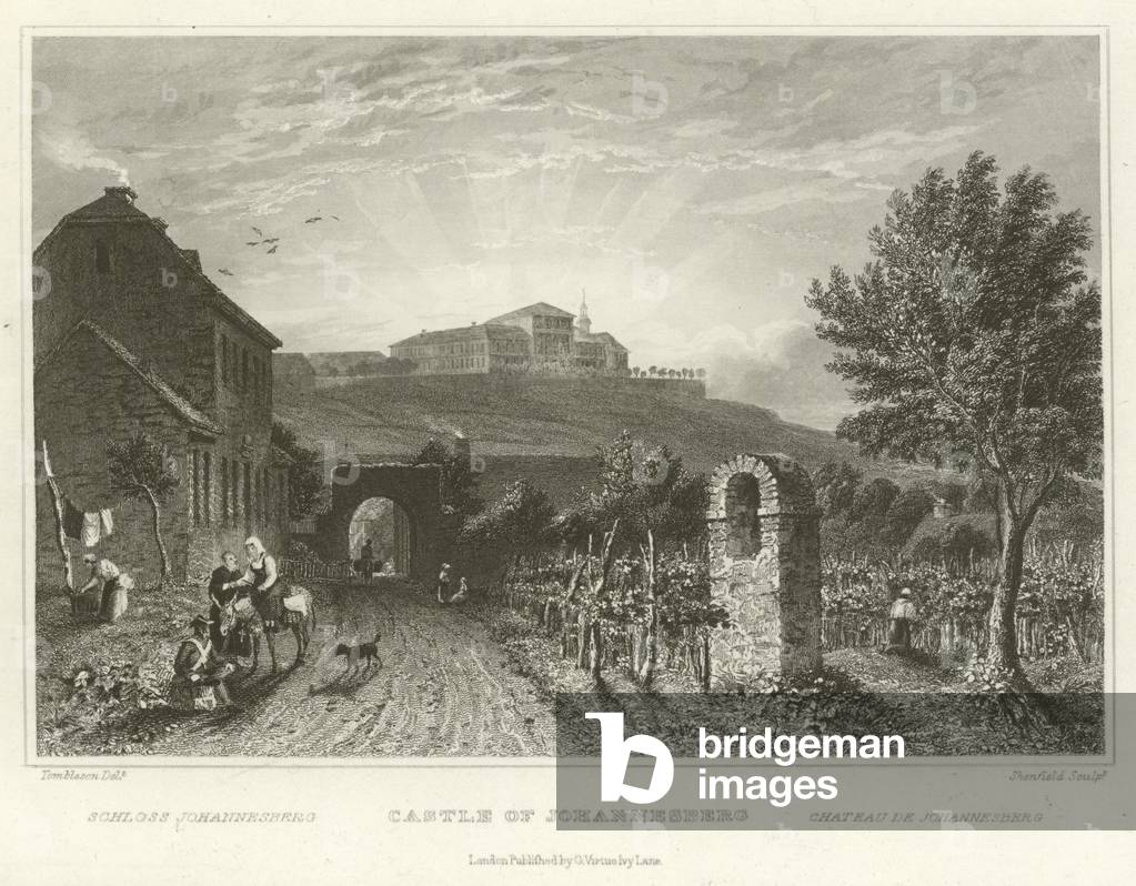 Castle of Johannesberg (engraving)