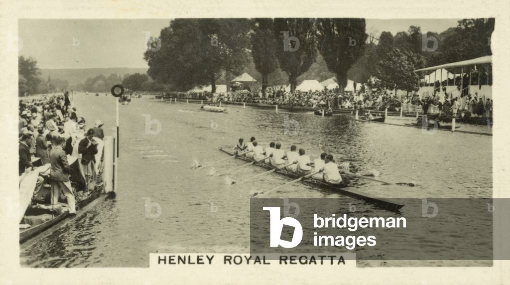 Henley Royal Regatta (b/w photo)