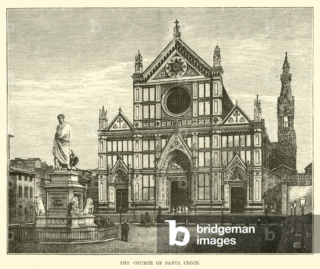 The Church of Santa Croce (engraving)