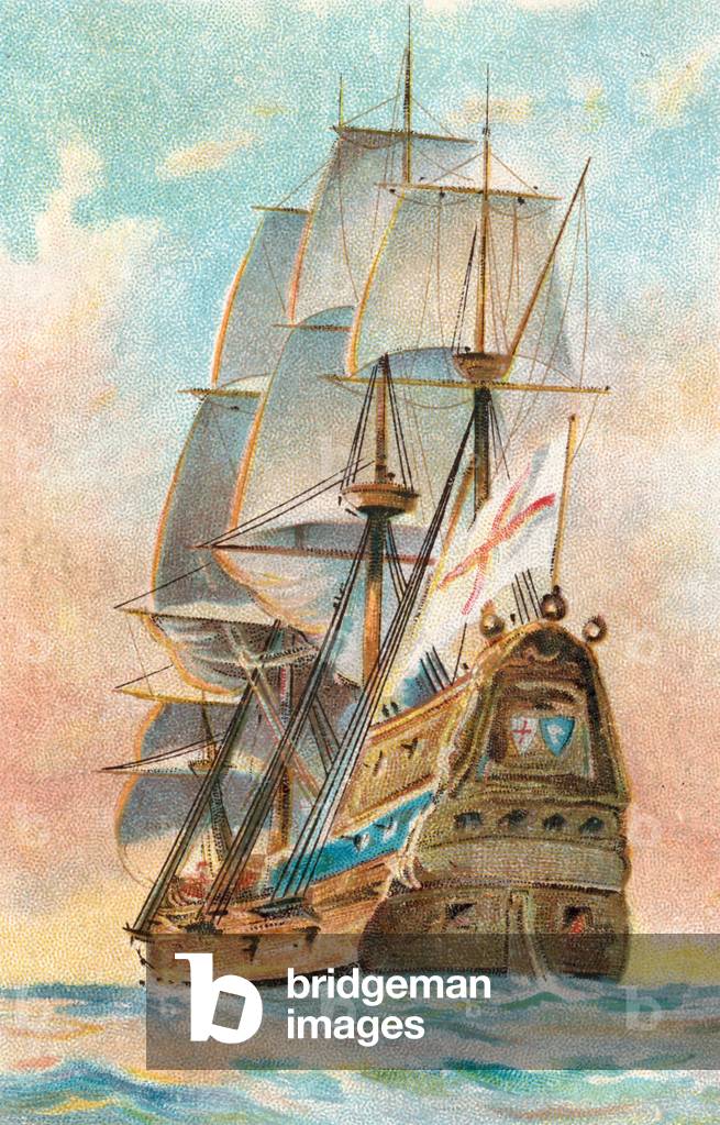 The St George. (chromolitho)