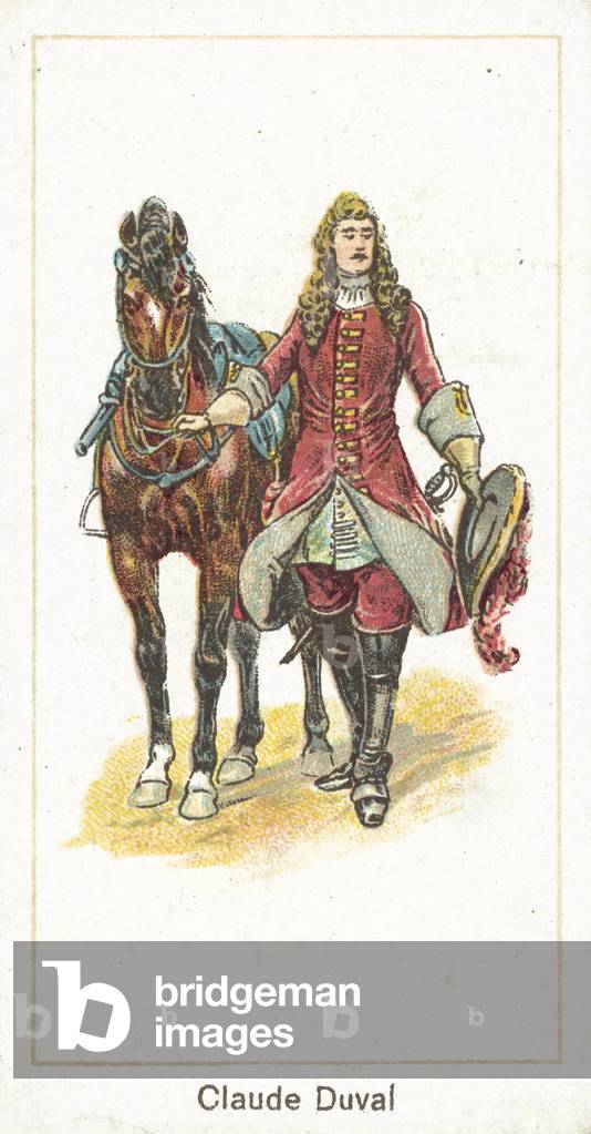 Claude Duval (chromolitho)