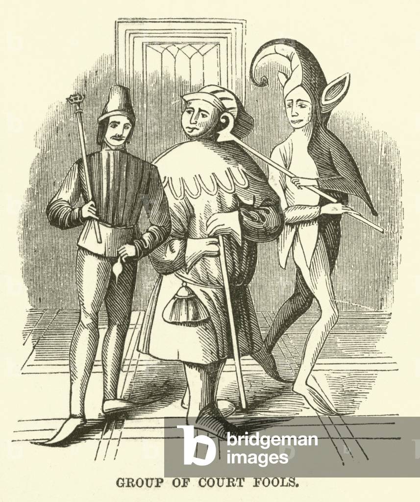 Group of Court Fools (engraving)