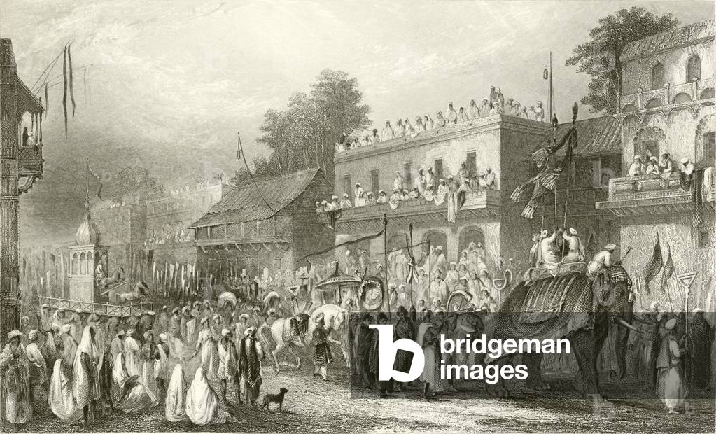 Festival of Al Mohurram (engraving)