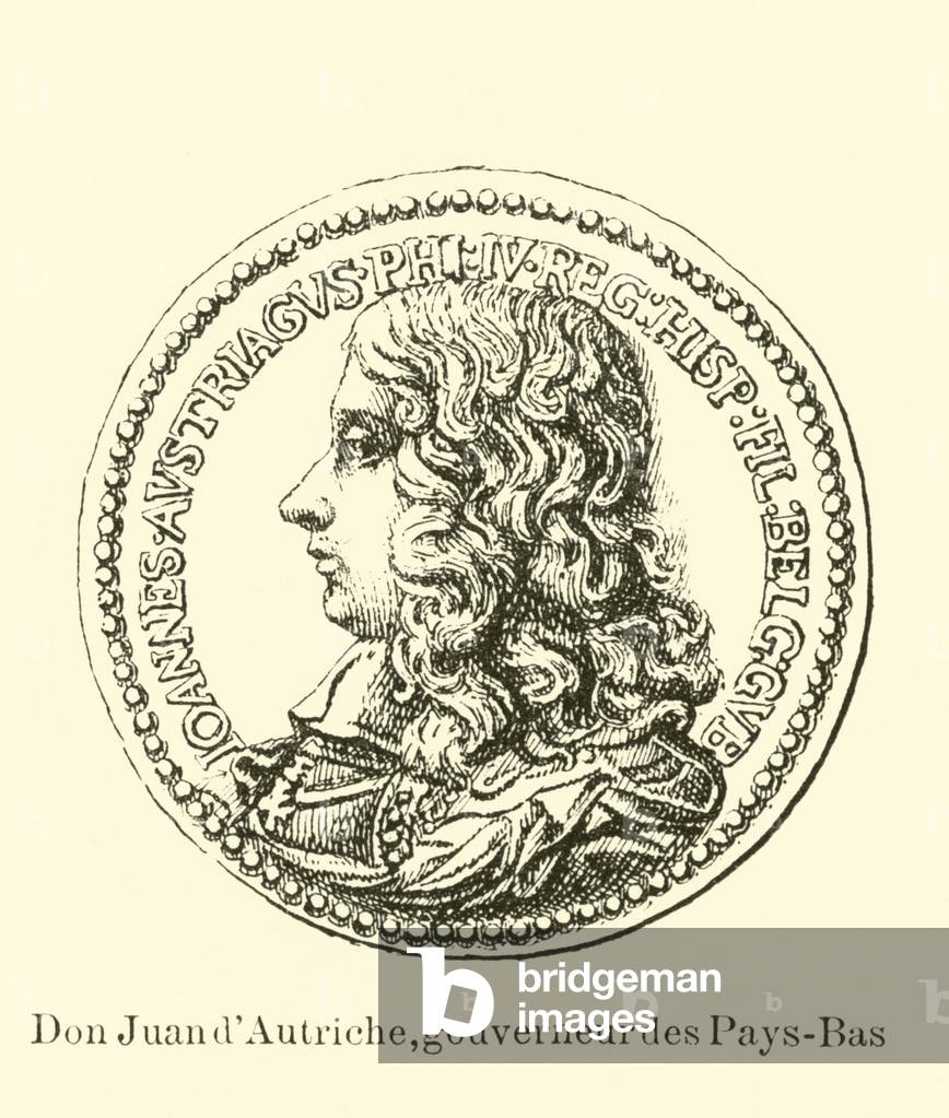 John of Austria, Governor of the Netherlands (engraving)