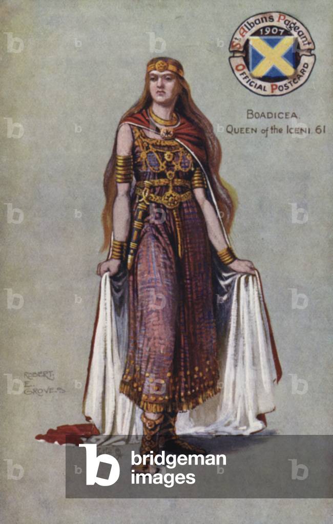 Boudicca (colour litho)