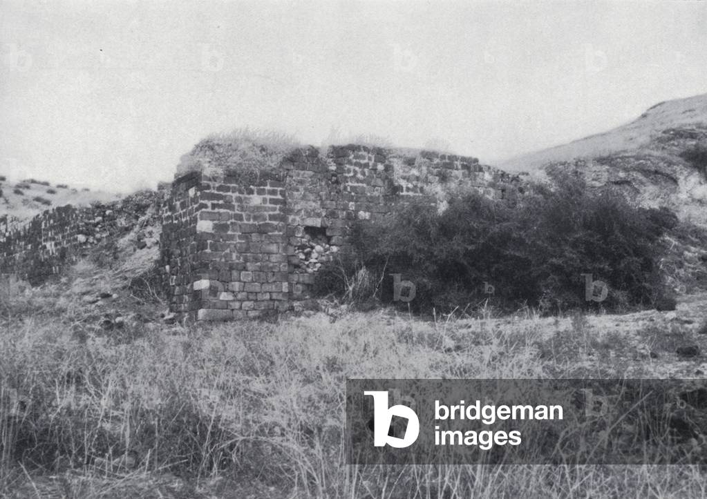 More Ruins at Bethsaida (b/w photo)