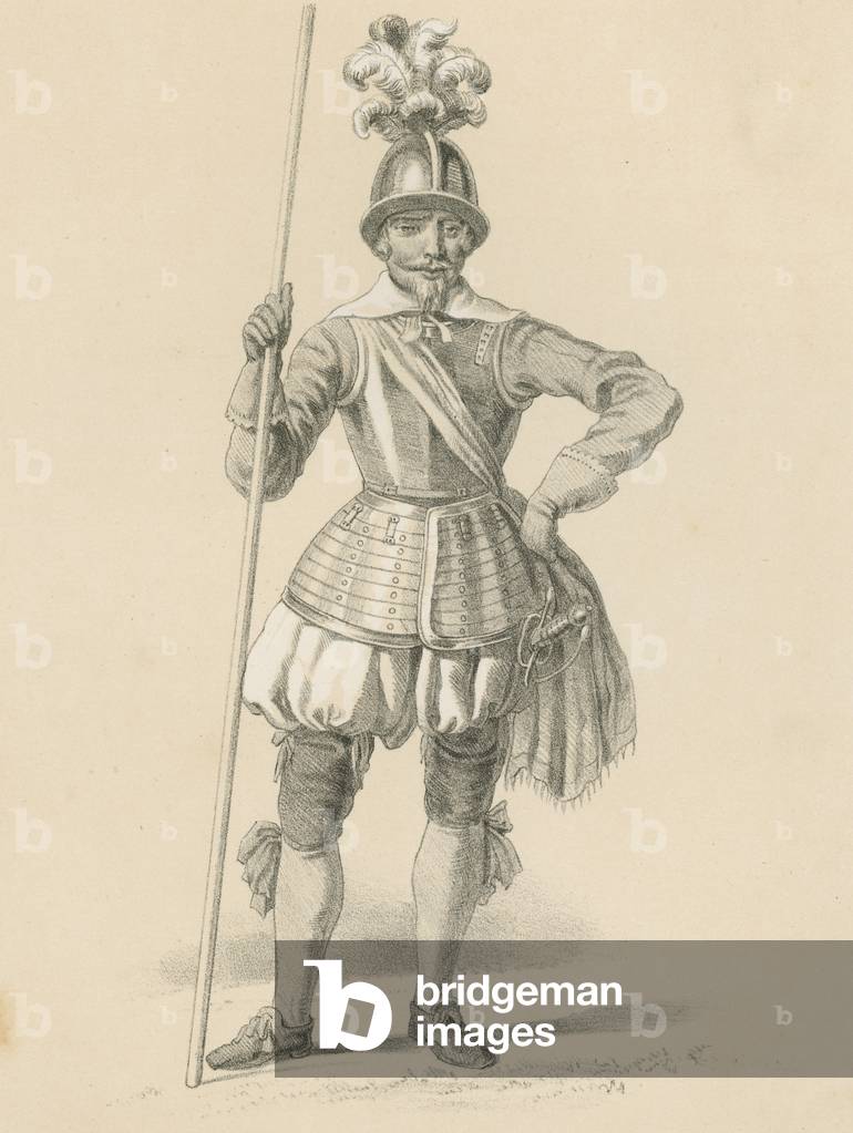 Officer of Pikemen, 1650