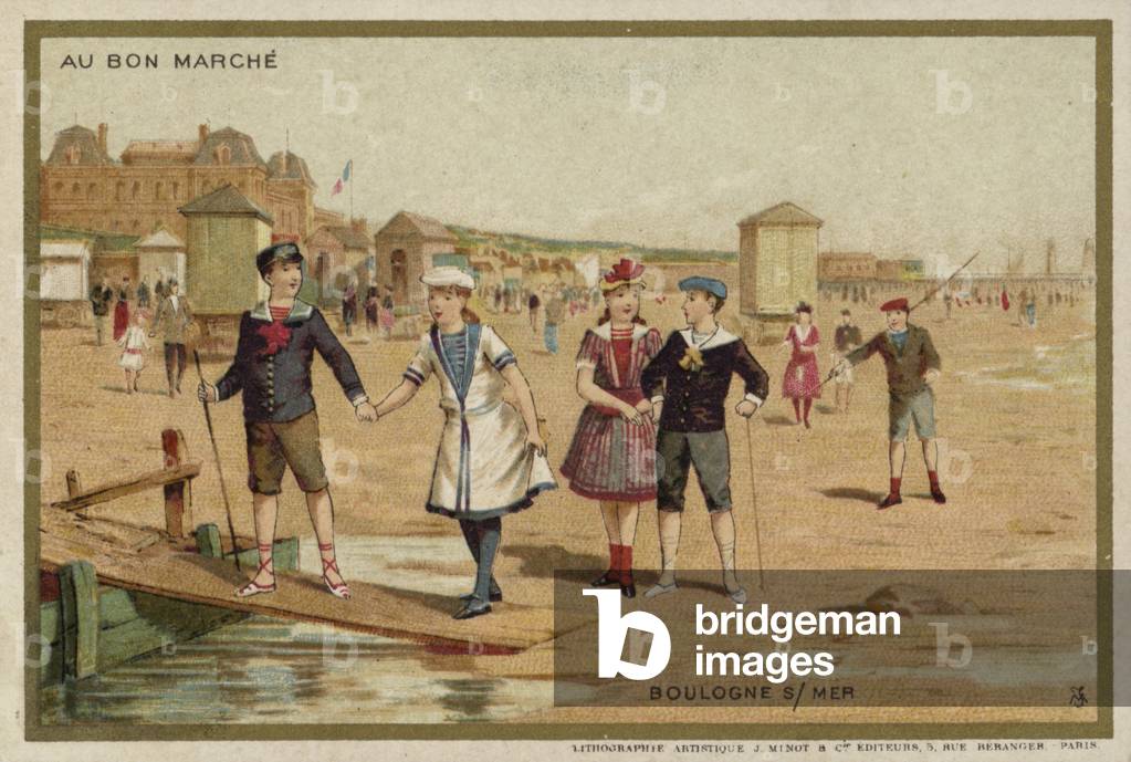 Boulogne-sur-Mer, France (chromolitho)