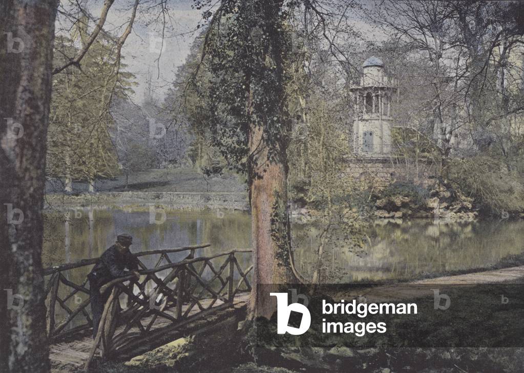La Tour de Marlborough et le Pont Rustique (coloured photo)