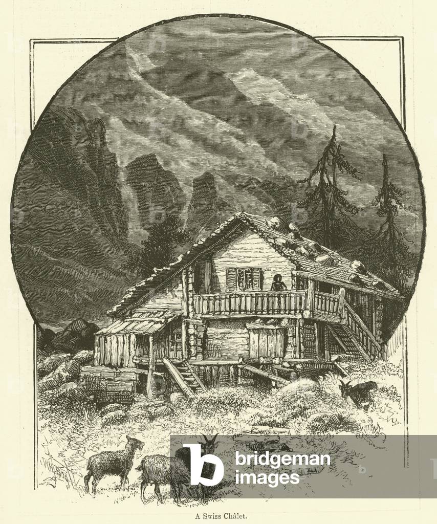 A Swiss Chalet (engraving)