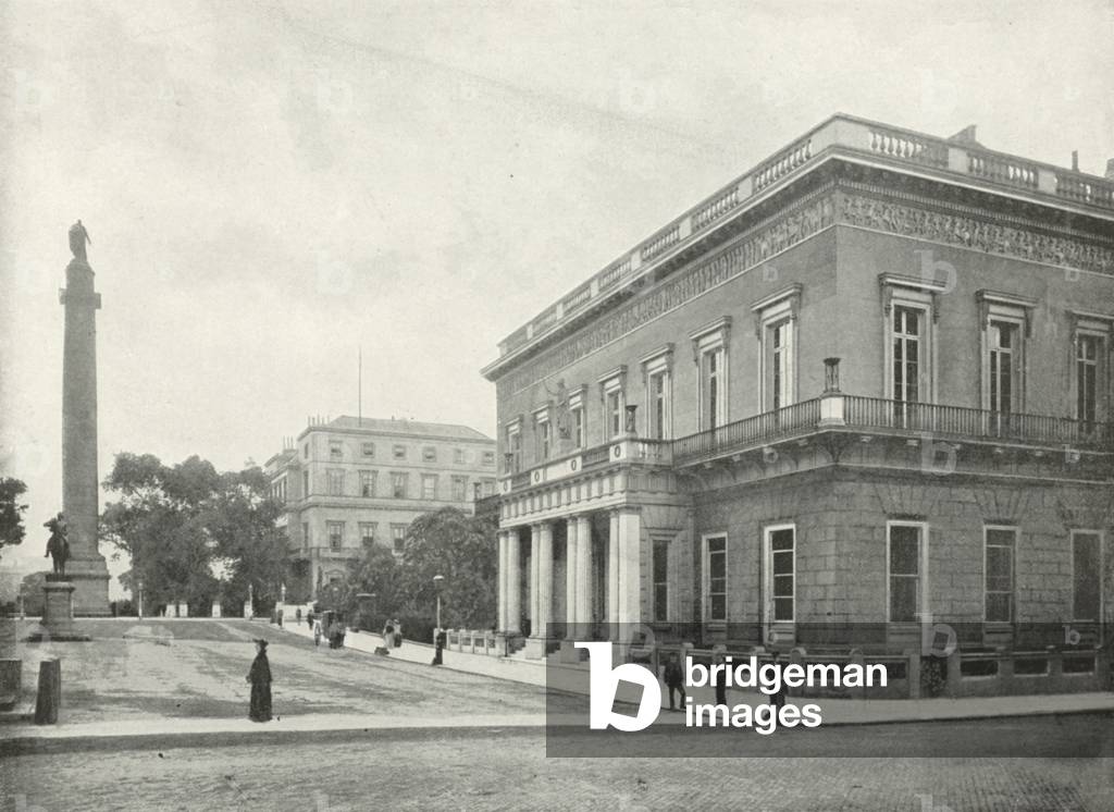 The Athenaeum Club (b/w photo)