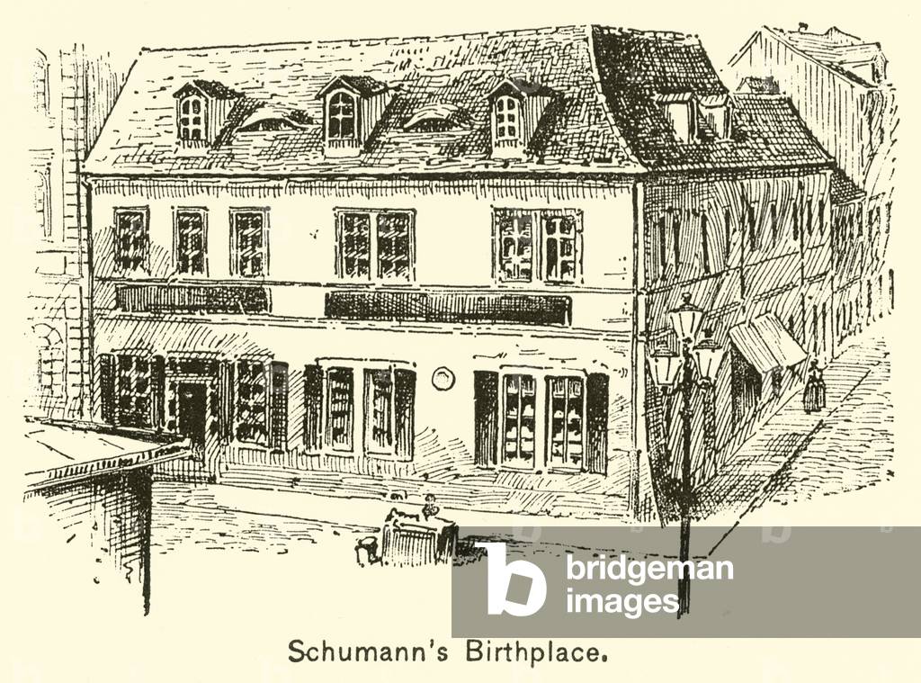 Schumann's Birthplace (engraving)