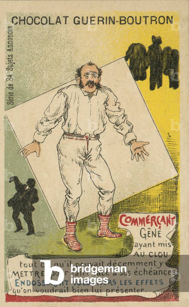 Bankrupt trader (litho)