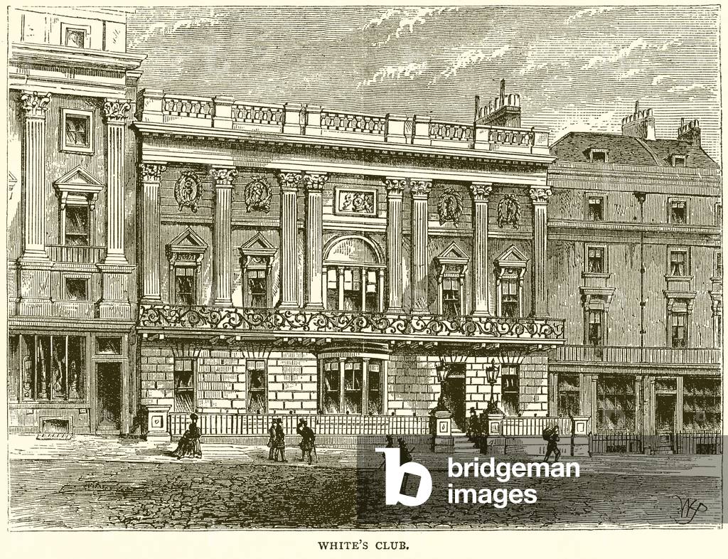 White's Club (engraving)