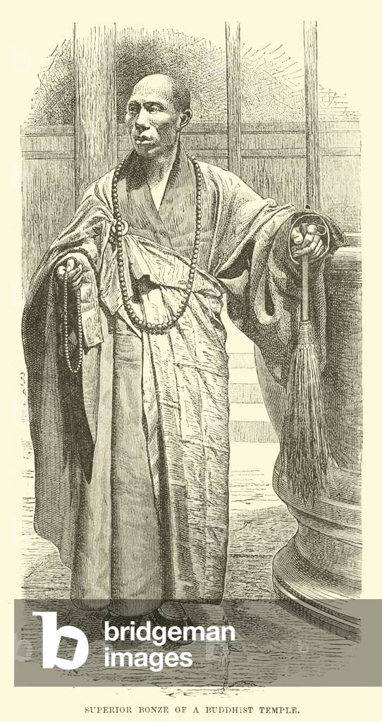 Superior Bonze of a Buddhist Temple (engraving)