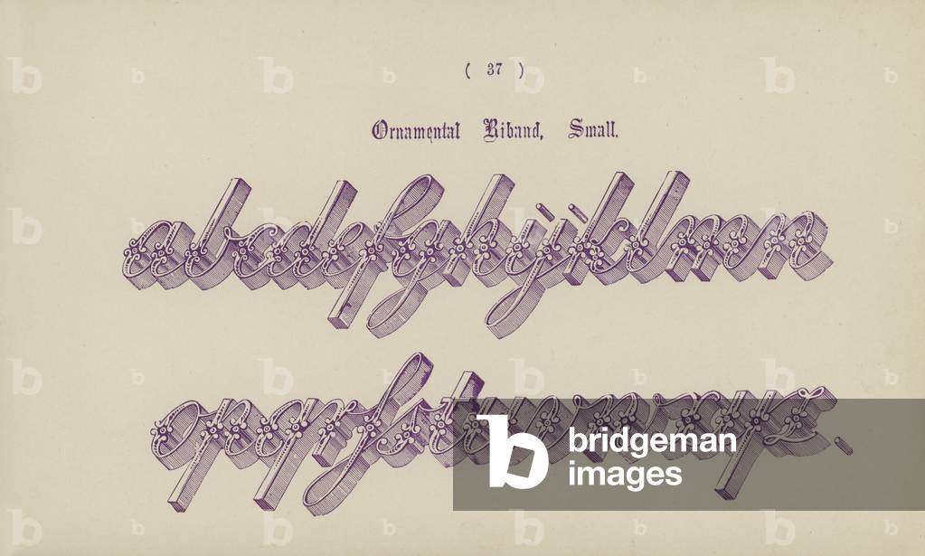 Ornamental Riband, Small (engraving)