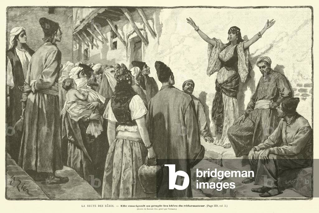 La Secte Des Babis (engraving)