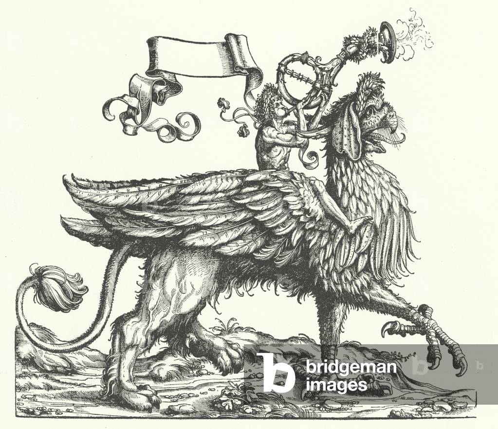 Preco, Herald of Triumph (engraving)