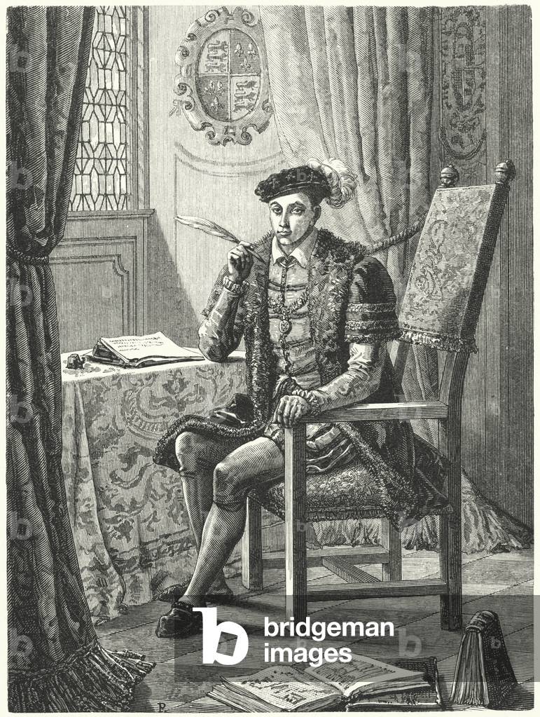 Edward VI, King of England (engraving)