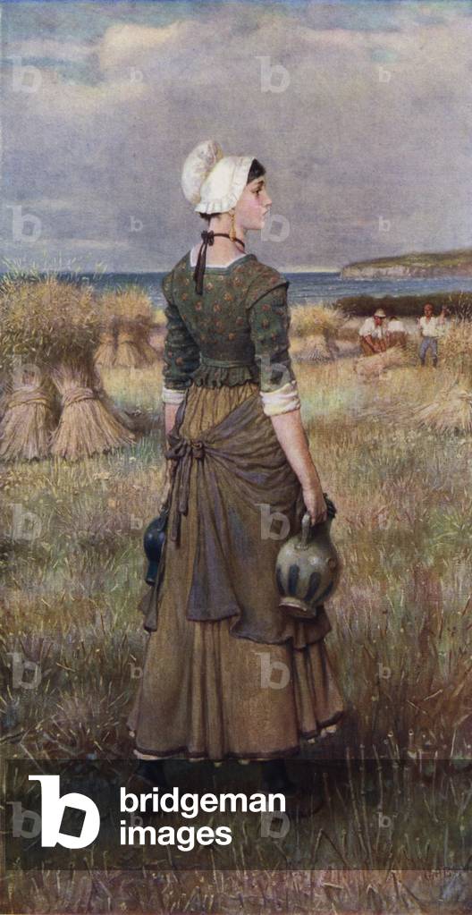 Evangeline (colour litho)
