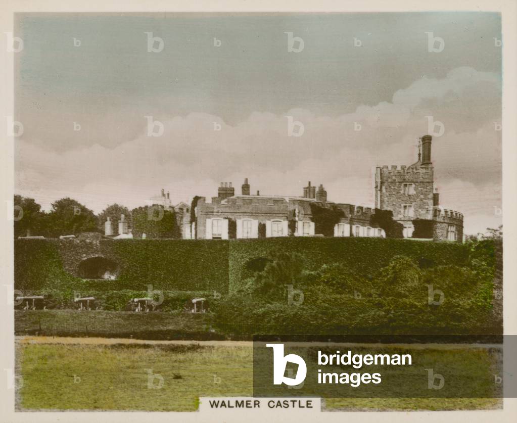 Walmer Castle (coloured photo)